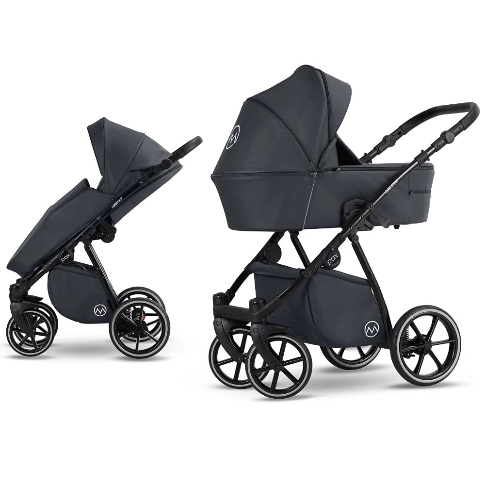 Pax by SaintBaby Rock Star E02 2-in-1 Pram up to 22 kg Buggy Car Seat Selection 12 Colours without Baby Car Seat