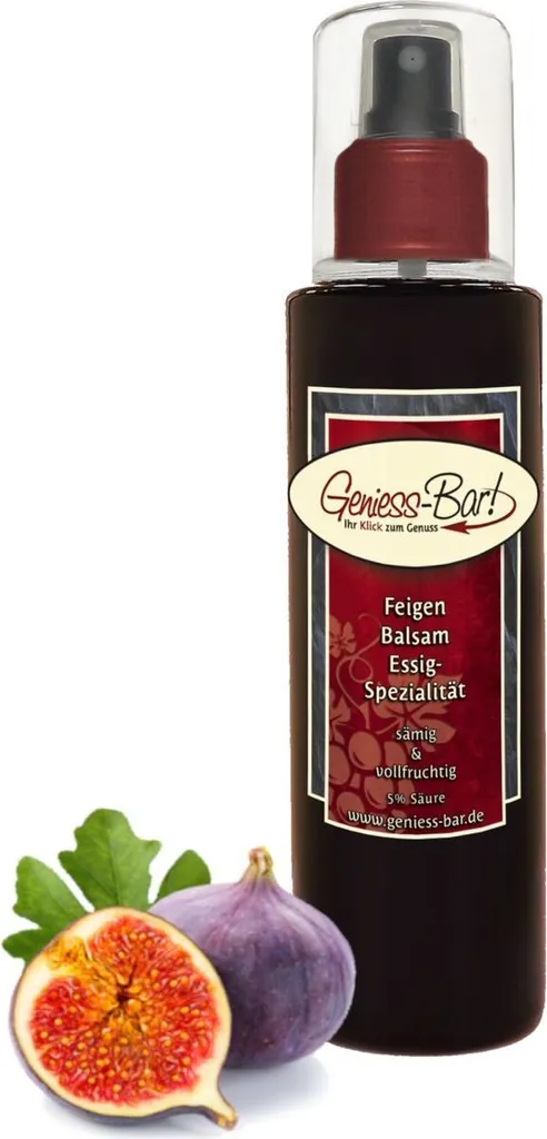 Fig Balsam - Vinegar Specialty Spray Bottle 0.26L balsamic, fruity & mild 5% acidity pump spray