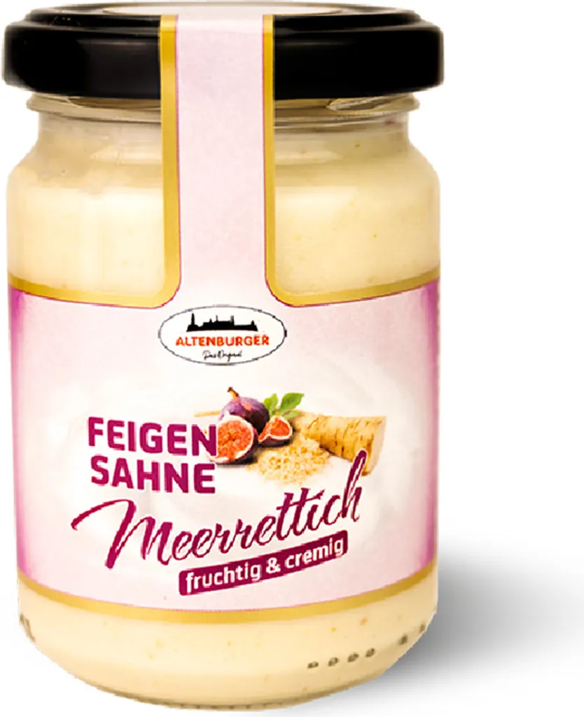 Feigen Sahne Meerrettich, 140 g