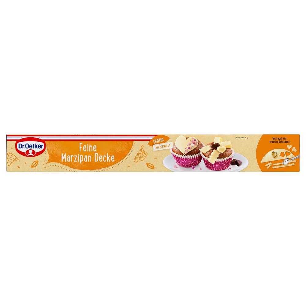 Fine marzipan cover, rolled out