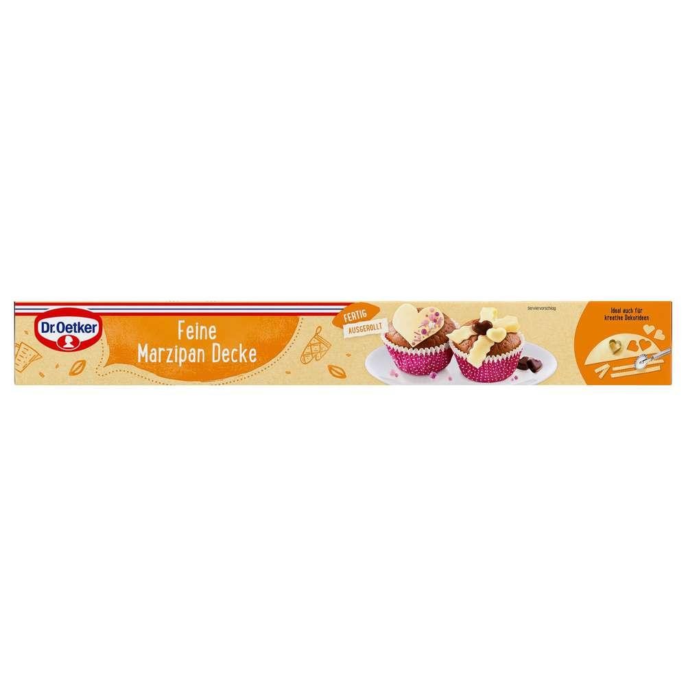 Fine marzipan cover, rolled out