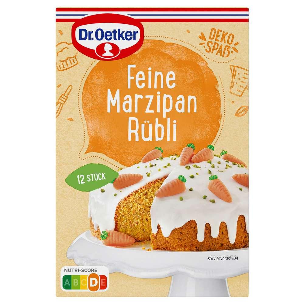 Fine marzipan carrots