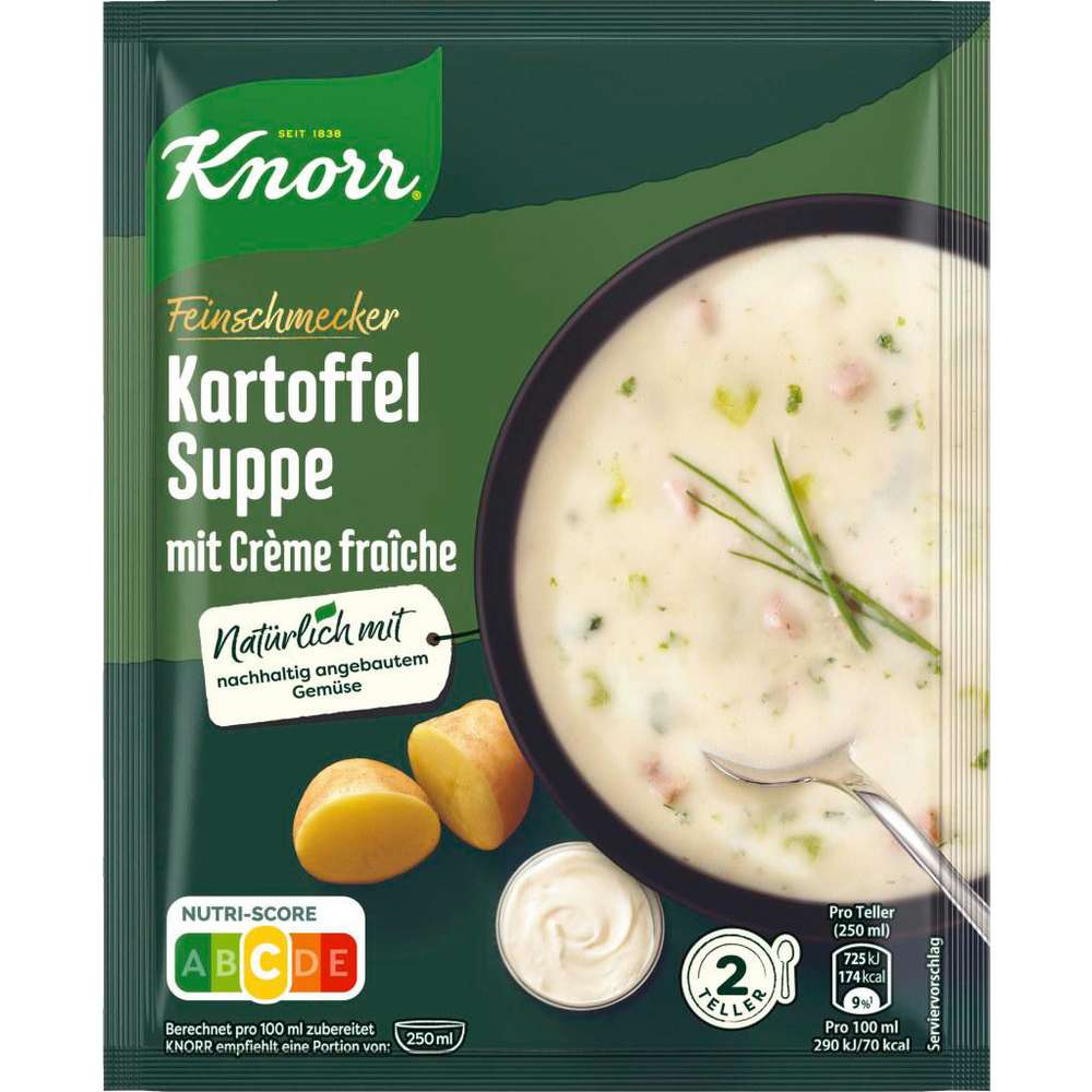 Gourmet potato soup