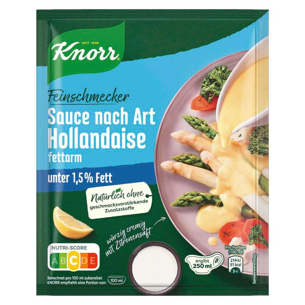 Gourmet Hollandaise sauce, low-fat