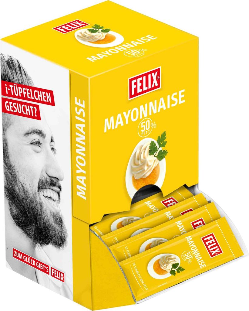 FELIX Mayonnaise 50 Prozent 100x18g