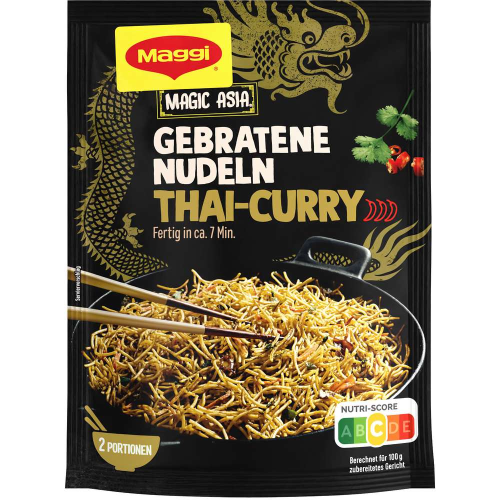 Ready meal Magic Asia, Fried Noodles Thai Curry