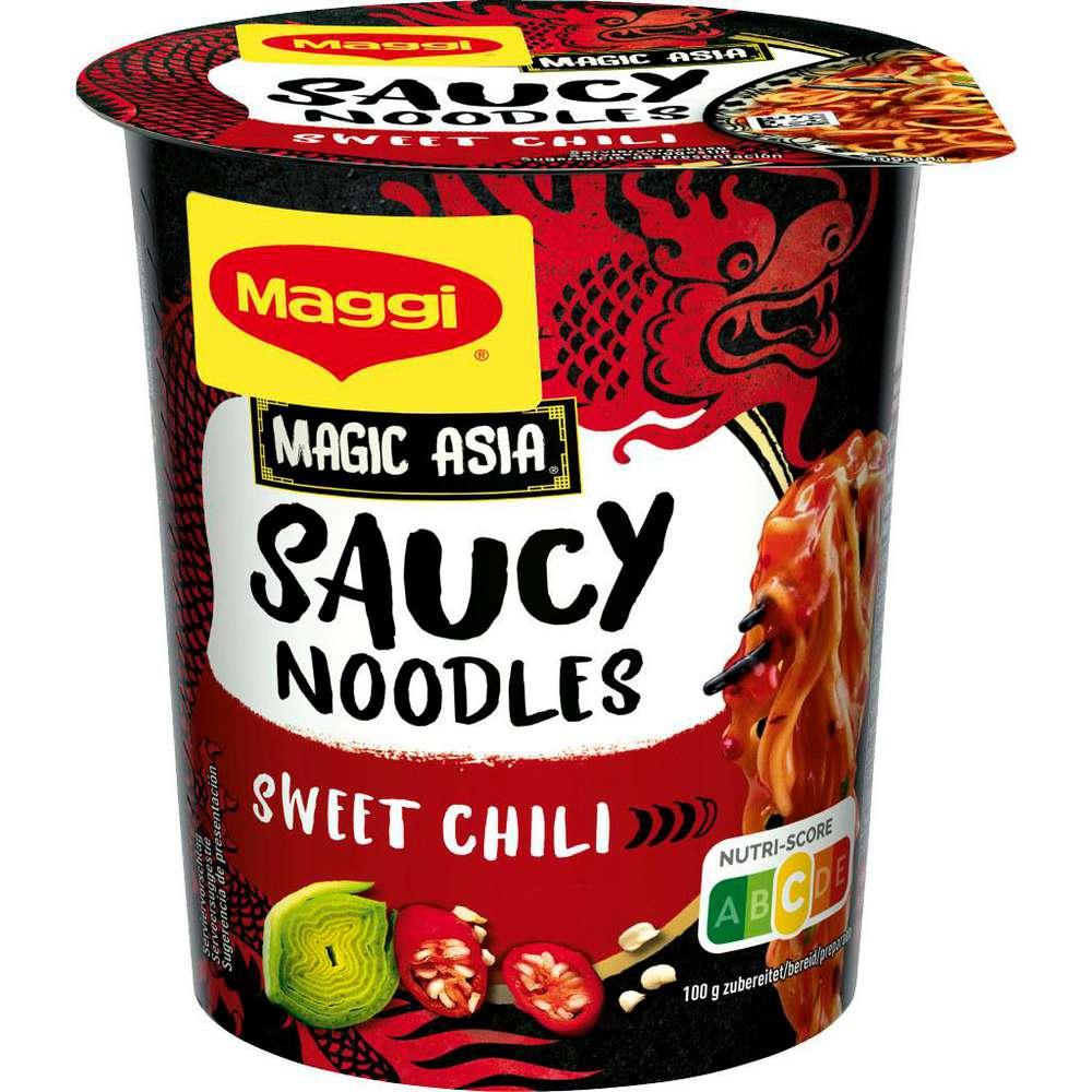 Ready meal Magic Asia, Saucy Noodles, Sweet Chili