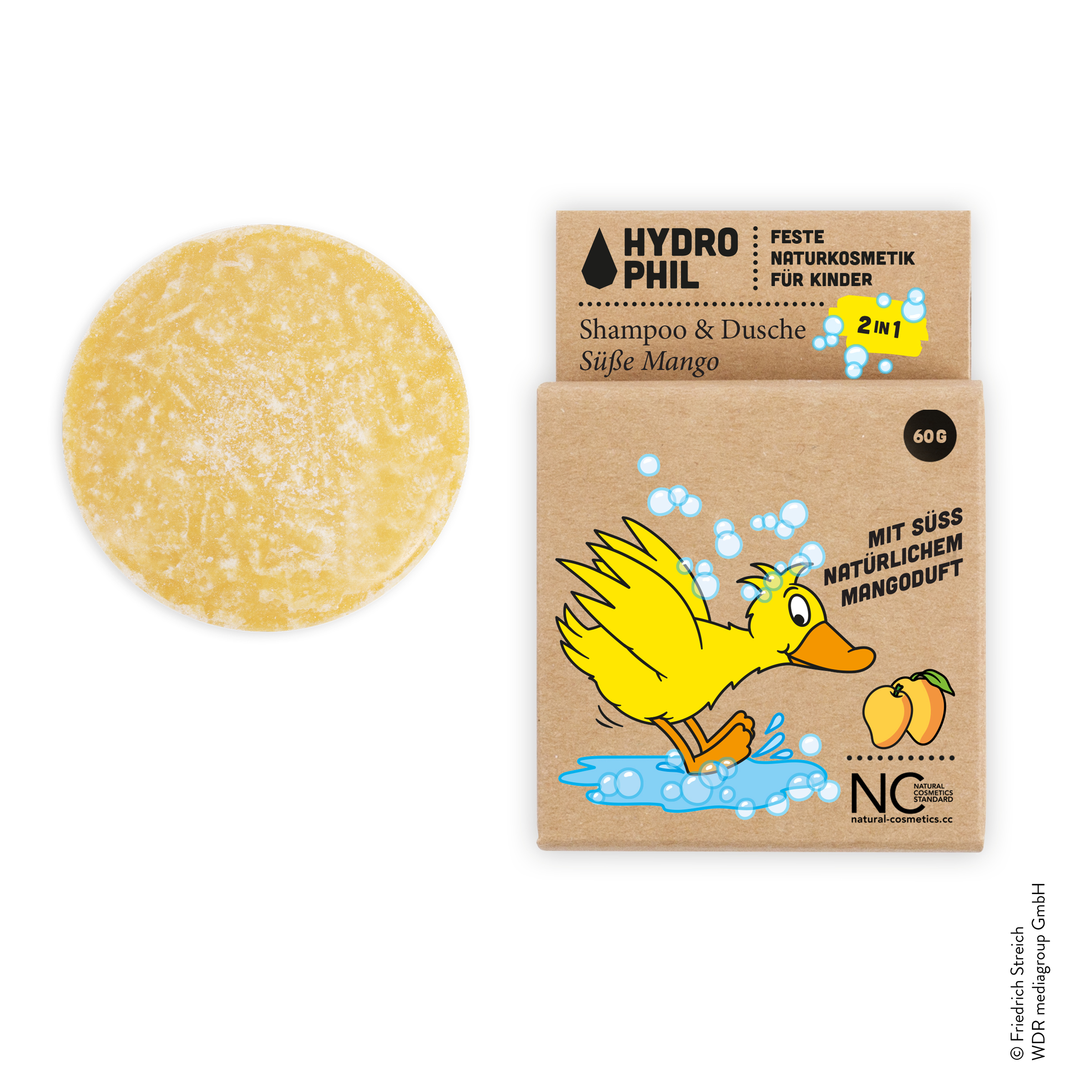 Fixed children shampoo & shower 2in1 duck sweet mango