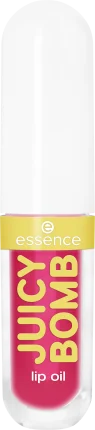 essence Lip oil Juicy Glow Juicy Bomb 05 Cherry Cheer, 2.4 ml