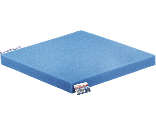Filter foam PAPILLON fine 100x100x5 cm blue