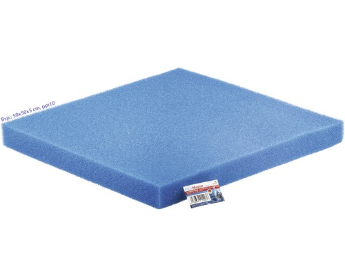 Filter foam PAPILLON coarse 50x50x3 cm blue
