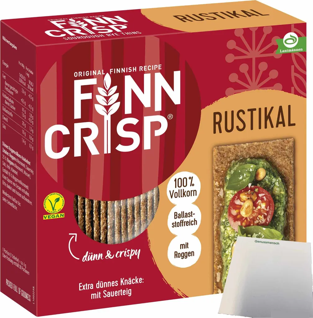 Finn Crisp Rustic (200g pack) + usy Block