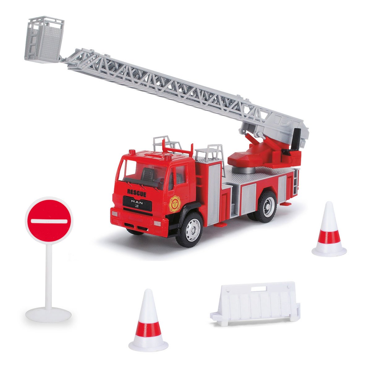Dickie Toys Fire Engine With Ladder