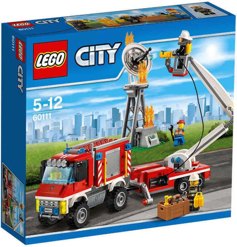 Lego Fire Utility Truck Mixed