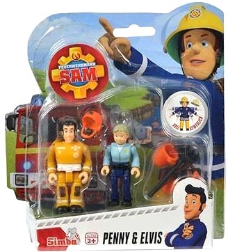 Fireman Sam – Characters Set Ii – Penny & Elvis