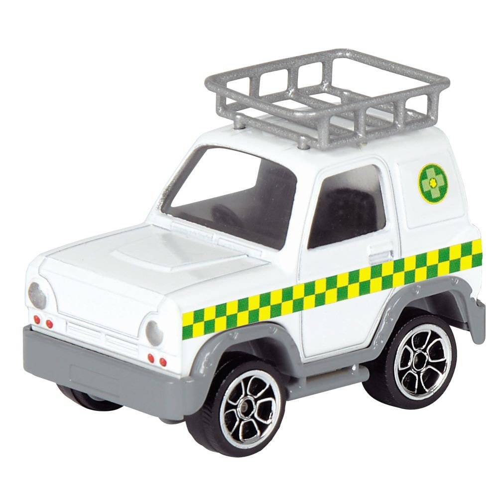Feuerwehrmann Sam Fireman Sam – Mini Die-cast Car Series Animal Rescue Pet Doctor Vet 4x4