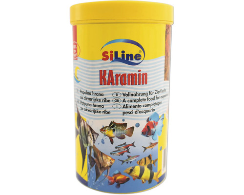 Fish food SiLine Karamin aquarium fish food 1 l