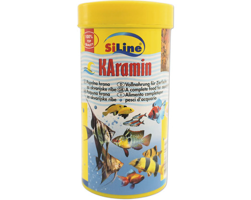 Fish food SiLine Karamin aquarium fish food 250 ml