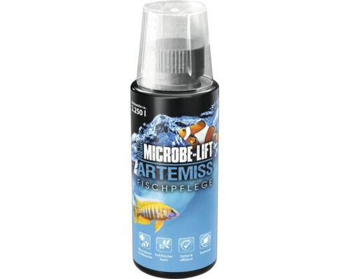 Fish care MICROBE-LIFT Artemiss to support the immune system based on herbs for fungal infestation, fin rot and much more ideal for new stock, quarantine 118 ml for fresh and sea water