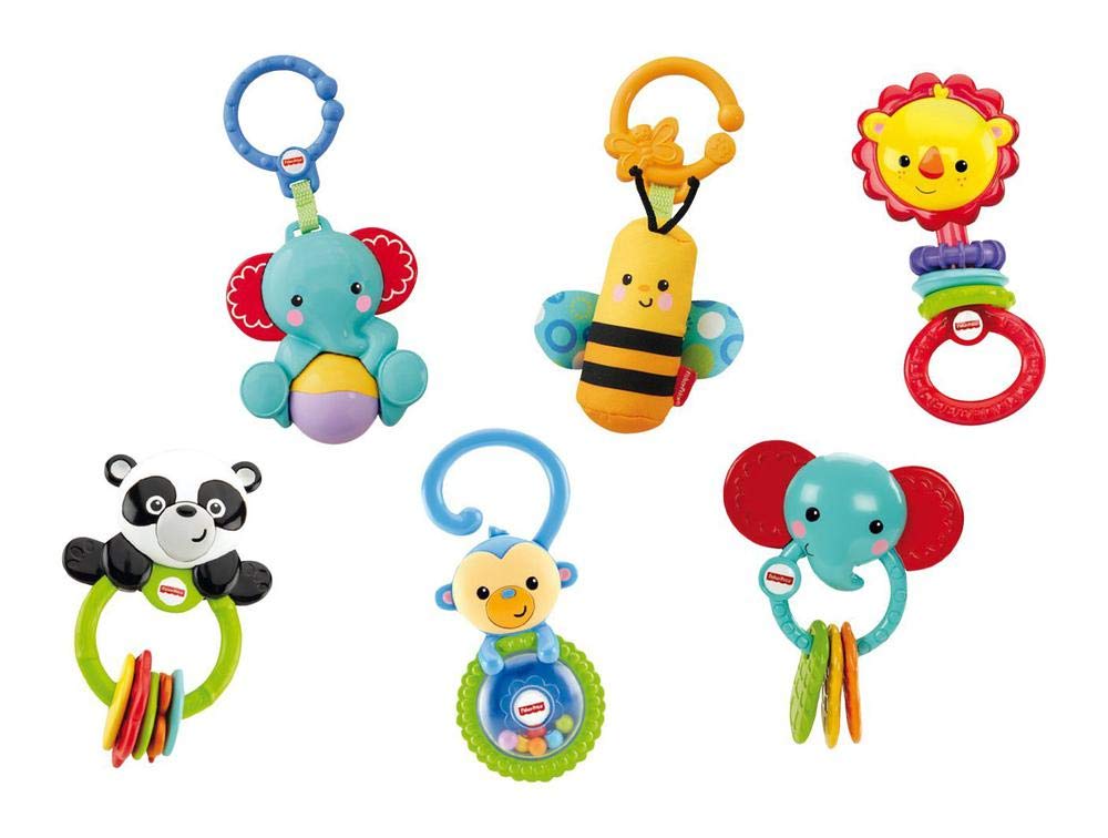 Fisher Price Drc00 Rattle, Assorted, 14 X 18 Cm