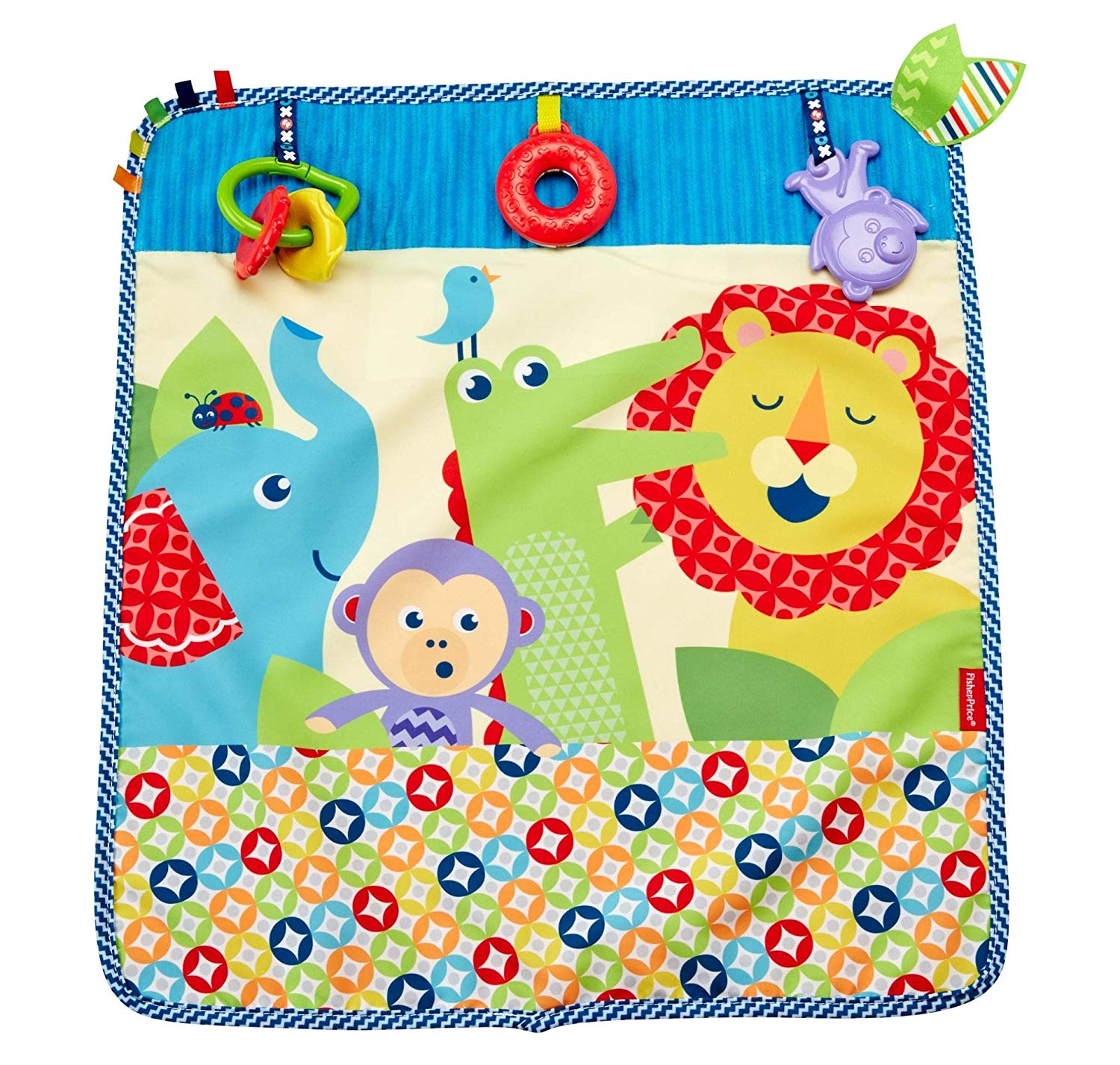 Fisher Price Dyw52 Small Animal Friends Play Mat, Multi-Colour