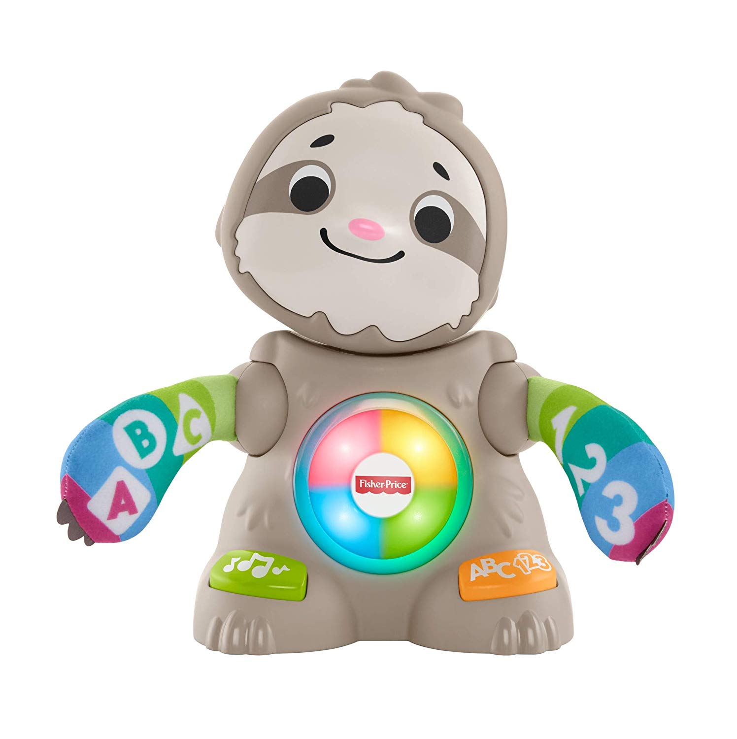 Fisher Price Fisher-Price GHY87 BlinkiLinkis Sloth Toy from 9 Months - Multicoloured