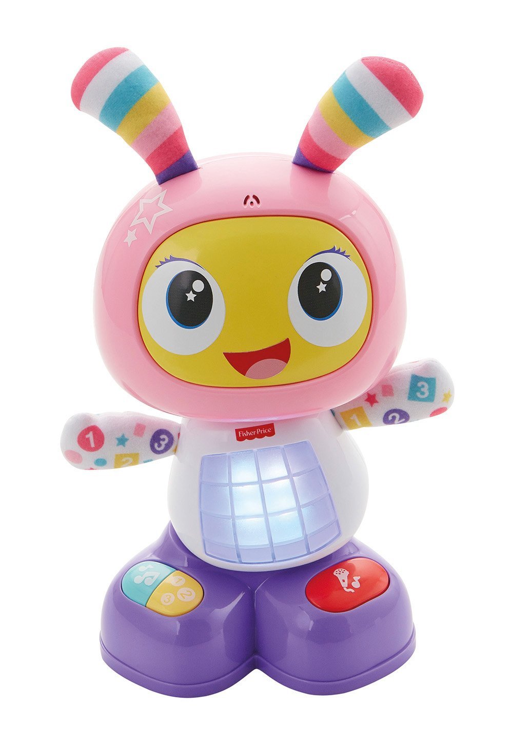 Fisher-Price Interactive Robot Robita, Pink And Purple (Mattel Fbc99)