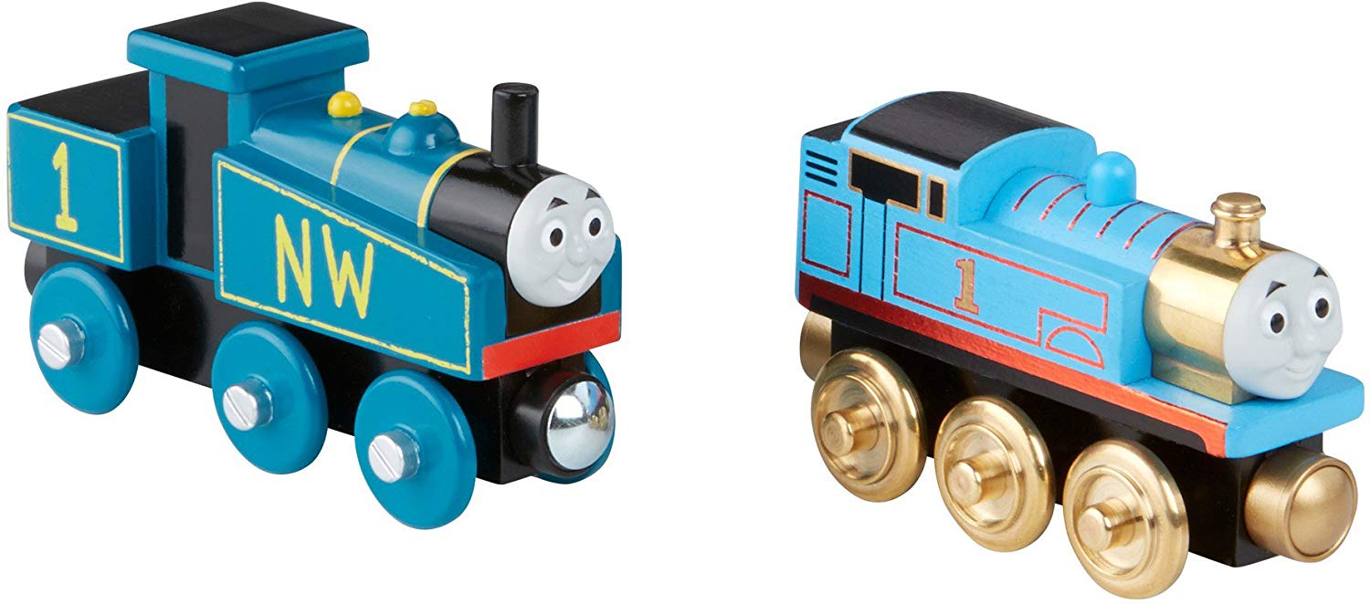 Fisher-Price Thomas & Friends Wooden Railway Special Edition Engine Gift Pa