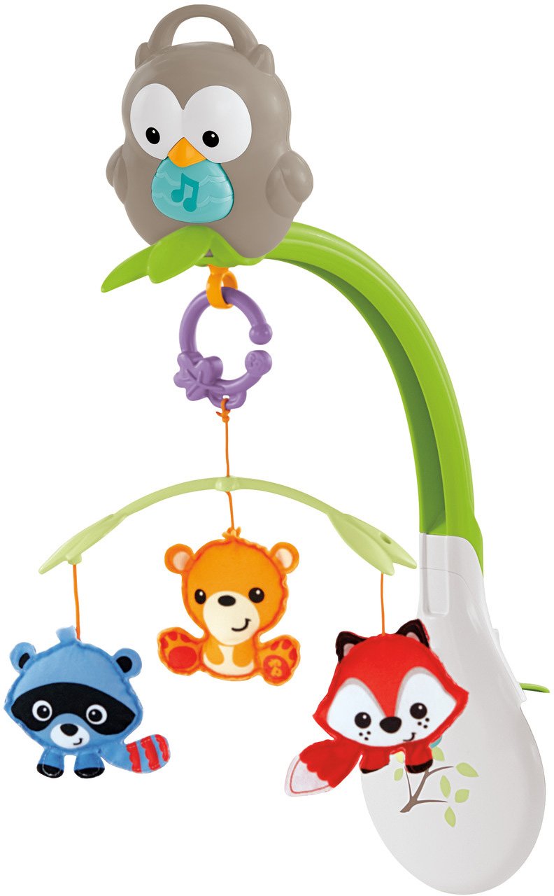 Fisher-Price Woodland Friends 3 In 1 Musical Cot Mobile.