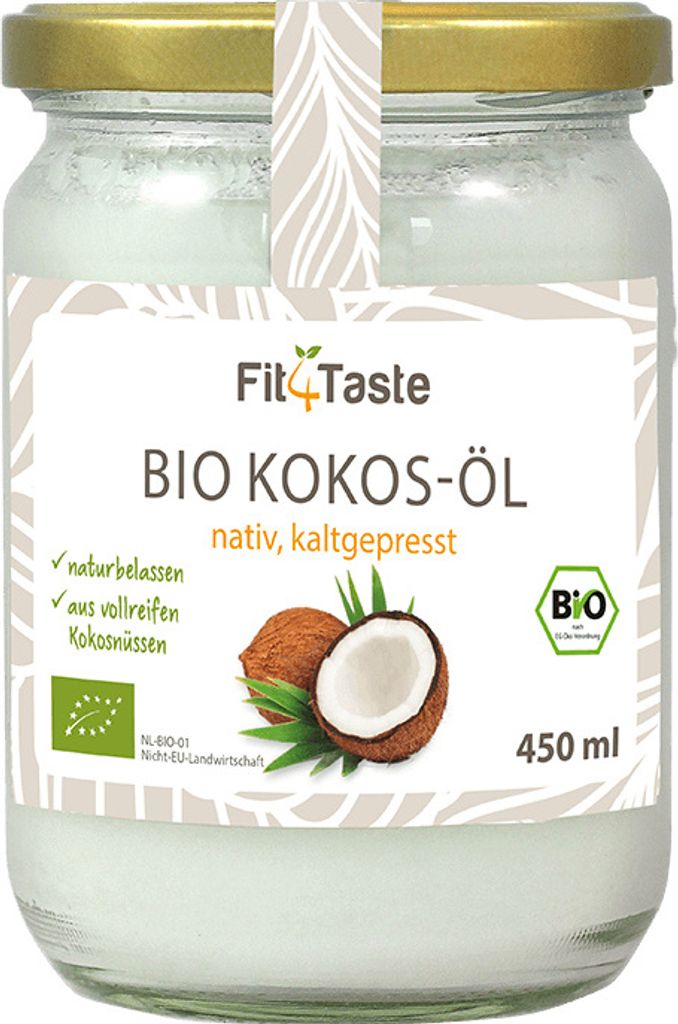 Fit4TasteKokosöl 450ml / NL01