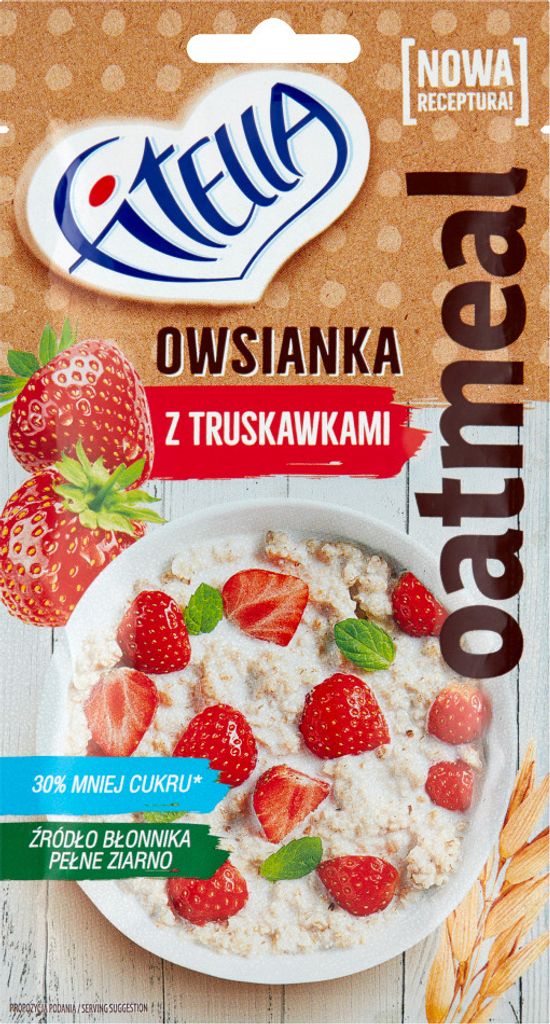 Fitella Haferflocken-Erdbeeren 50 G