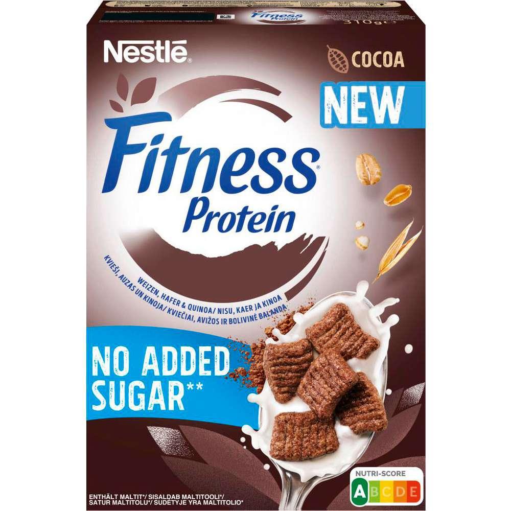 Fitness cereals, cocoa protein