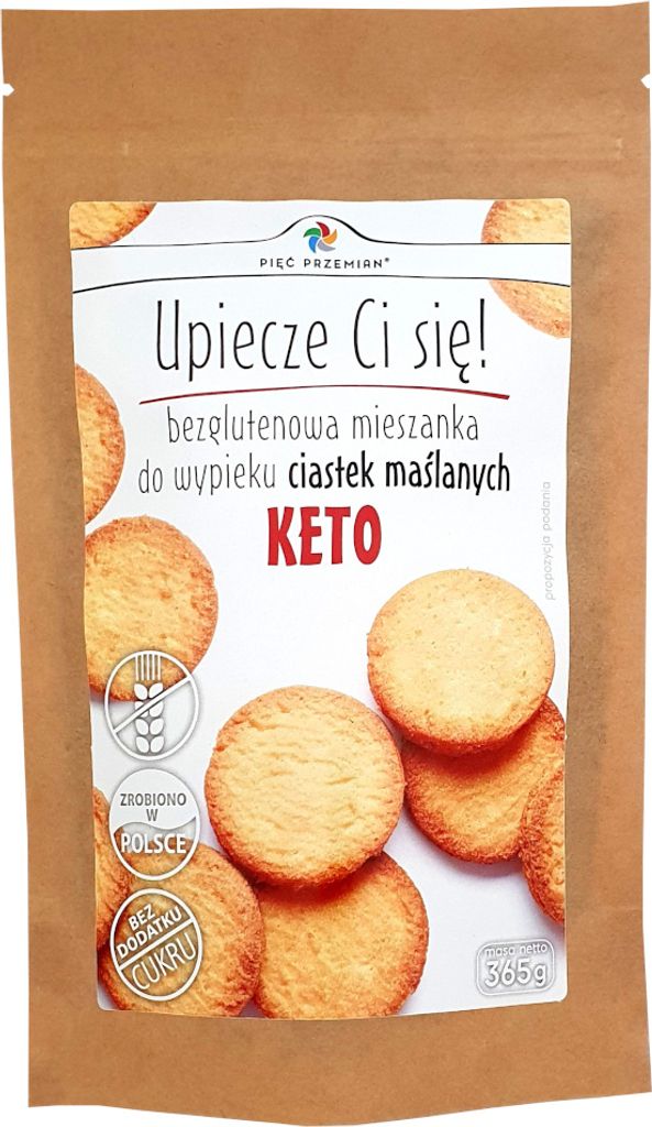 FIVE TRANSFORMATIONS KETO Butter Cookie Mix, Gluten-Free, 365 g