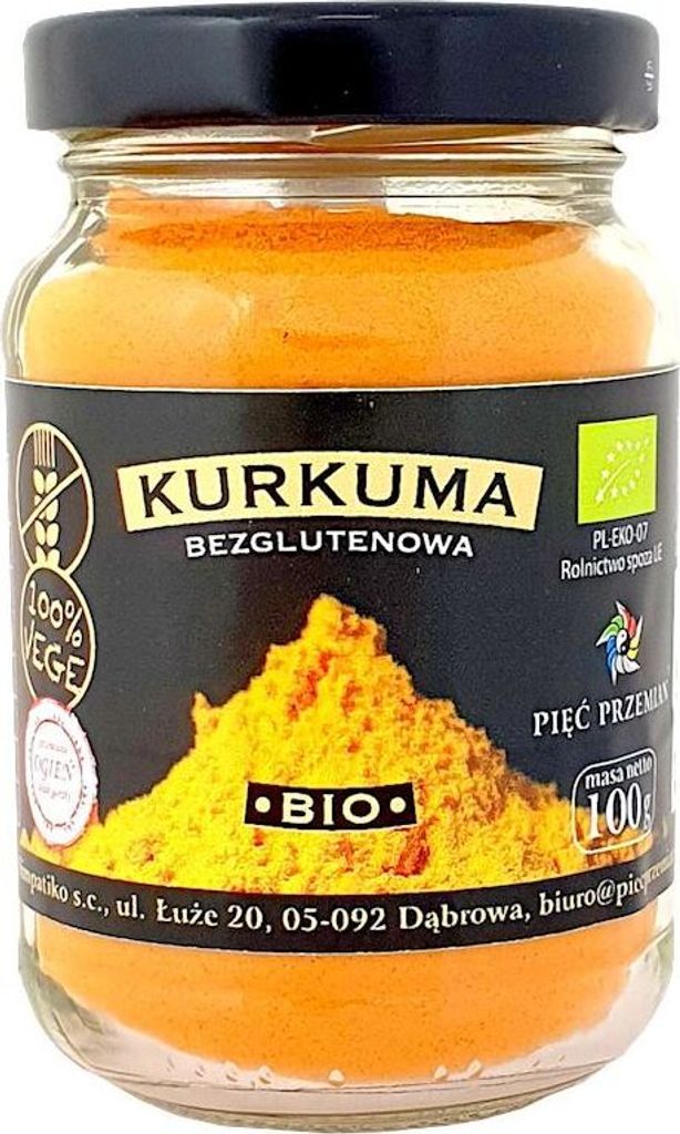 FIVE TRANSFORMATIONSglutenfreies Kurkuma 100g