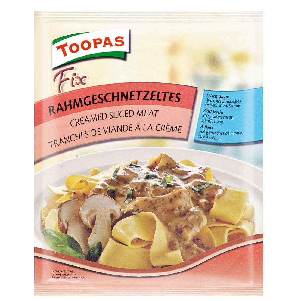 Fix spice mix, creamed strips