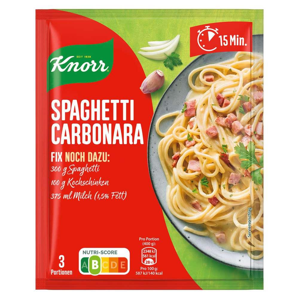Fix spice mix, Spaghetti Carbonara