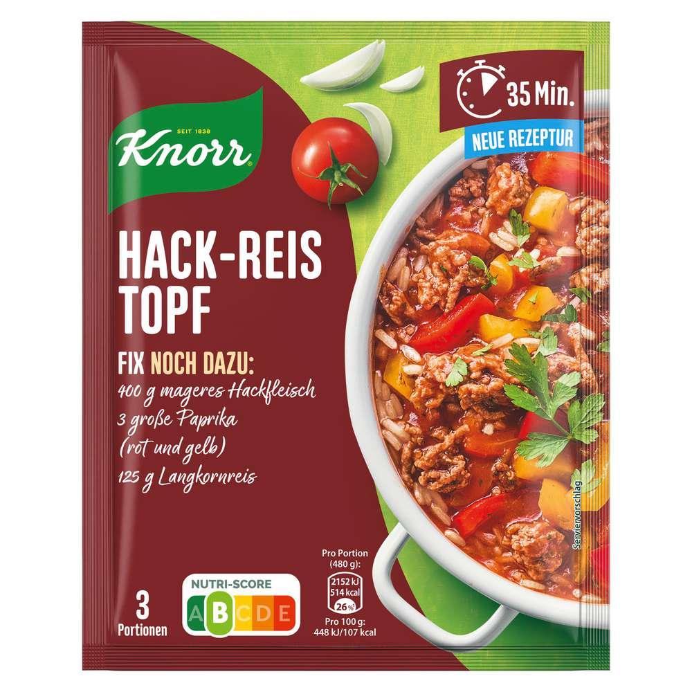 Fix seasoning mix, minced meat and rice pot