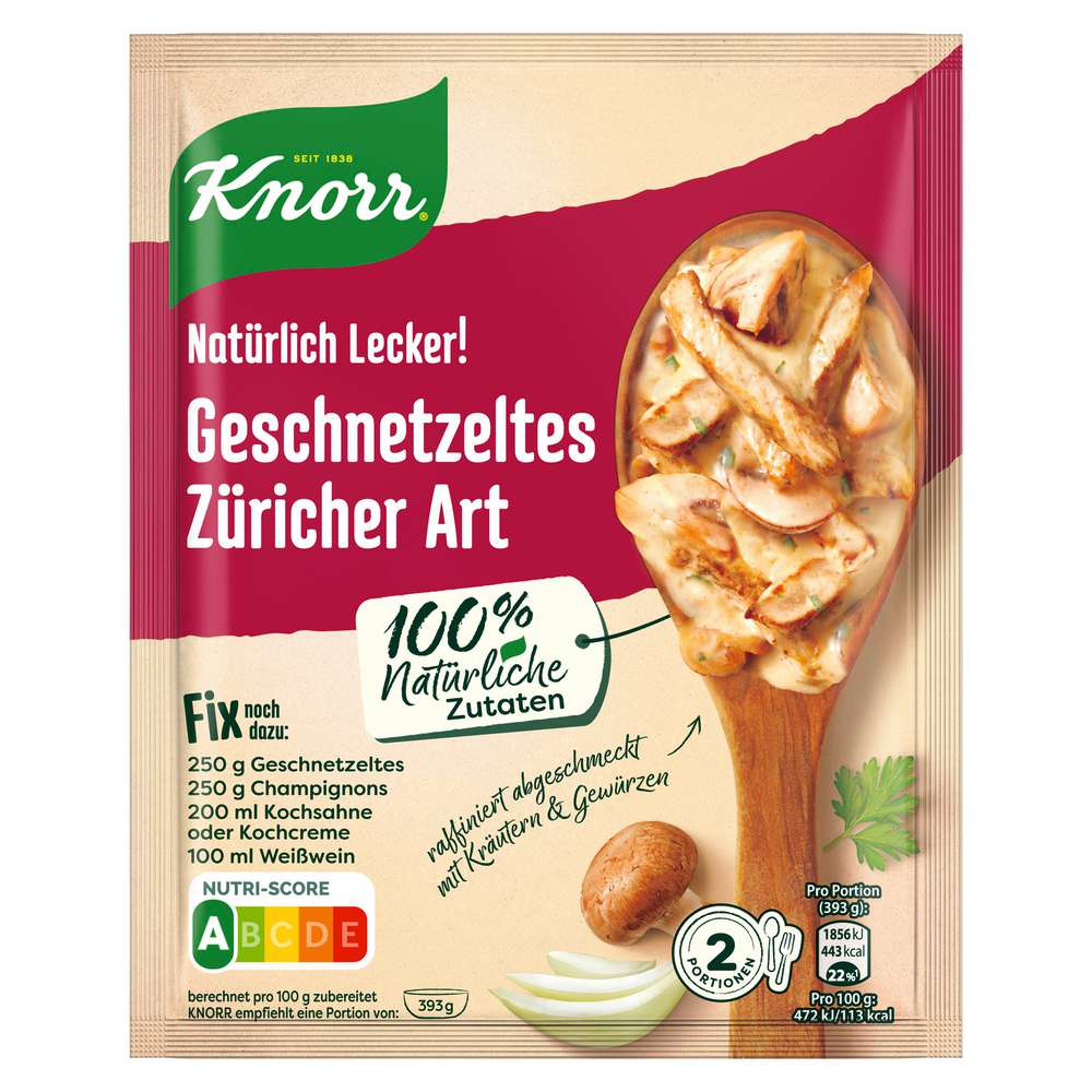 Naturally Delicious Seasoning Mix, Sliced ​​Zurich Style