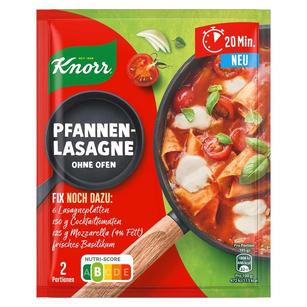 Fix seasoning mix, pan lasagna