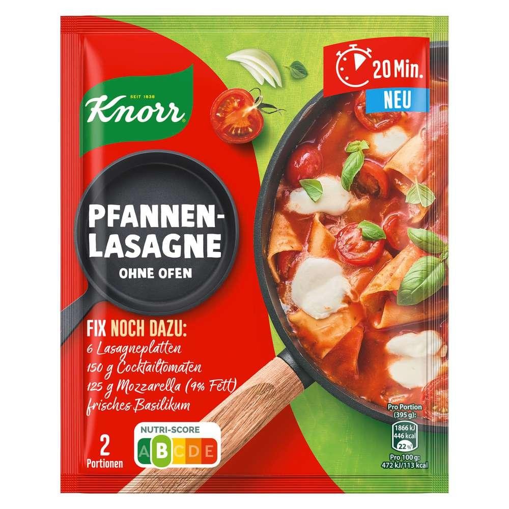 Fix seasoning mix, pan lasagna