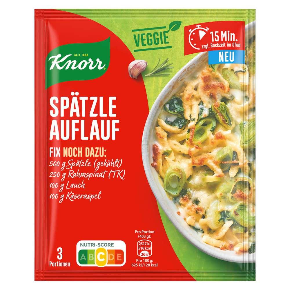 Fix seasoning mix, spaetzle casserole veggie