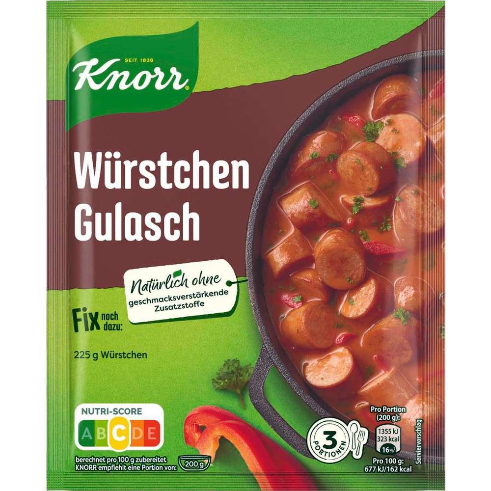 Fix seasoning mix sausage goulash