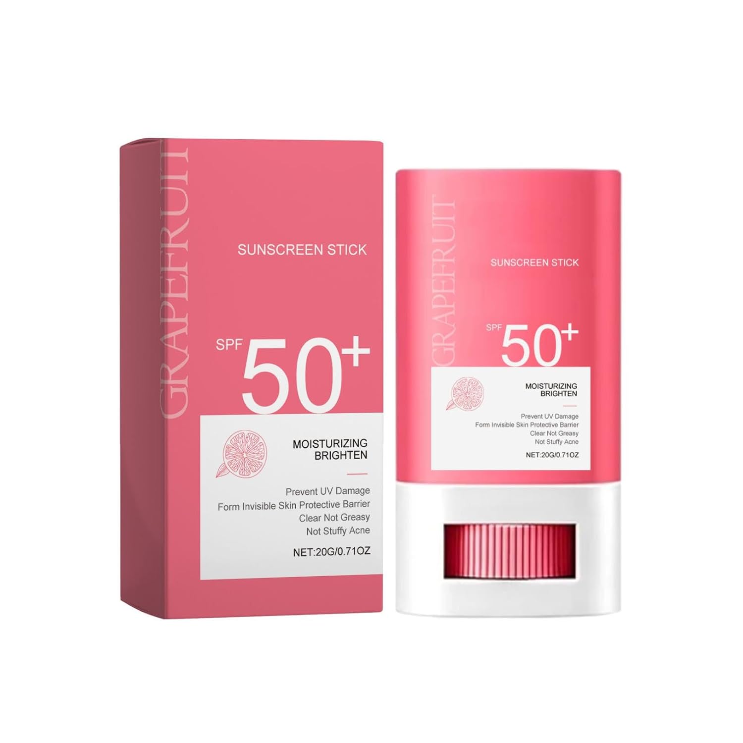 Sun Protection for Face Stick Moisturizer Sunscreen Stick Sunscreen Stick Face Sunscreen Moisturizer Matte Long Lasting Non-Greasy Water Resistant Sunstick for All Skin (C)
