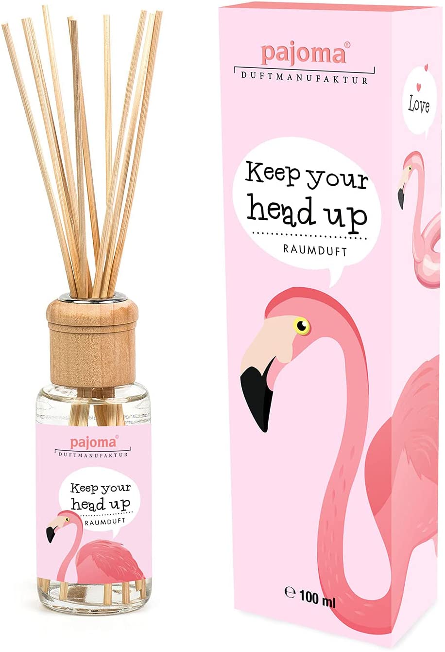 pajoma Room Fragrance Keep Your Head Up Flamingo Strawberry Bellini 100 ml