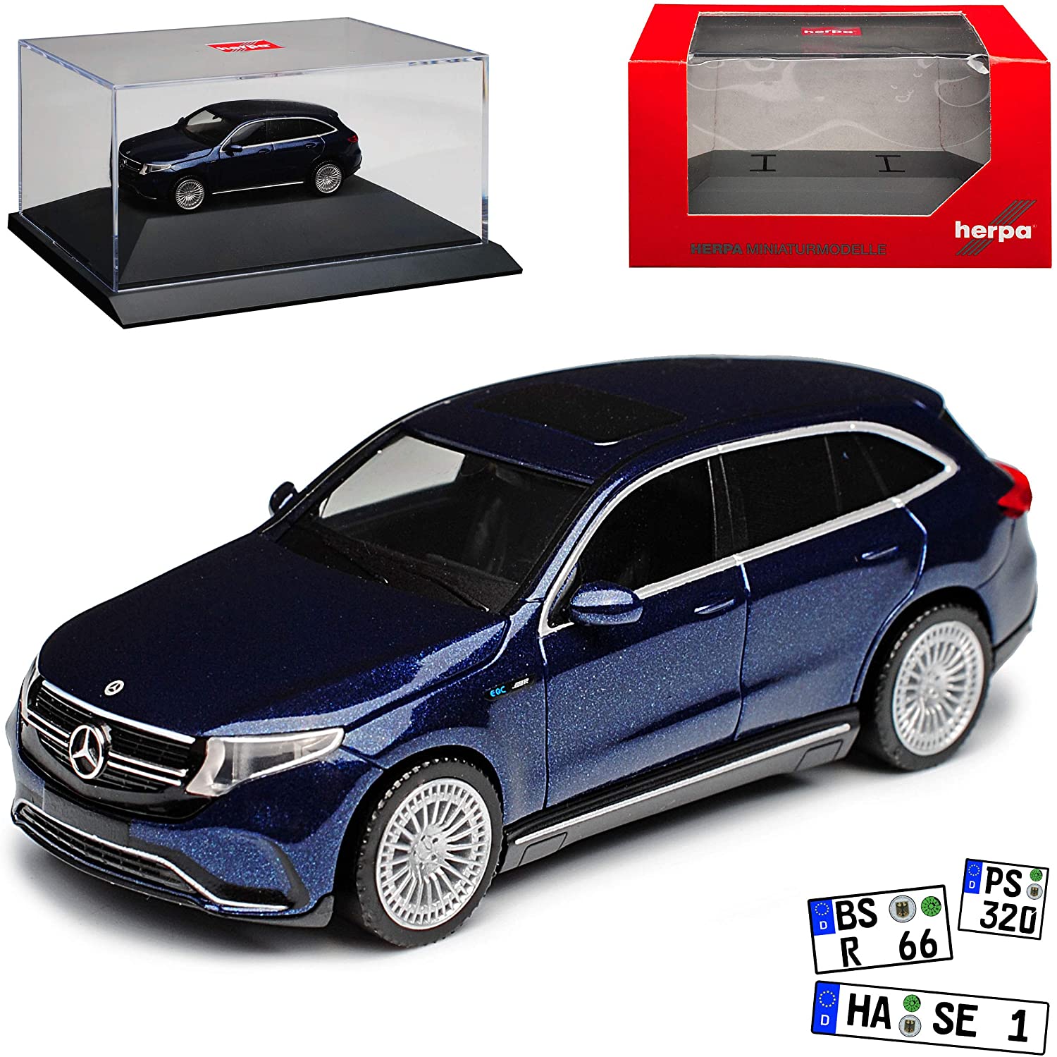 Mercedes-Benz Eqc N293 Suv Amg Cavansit Blue Metallic From 2019 With Base A