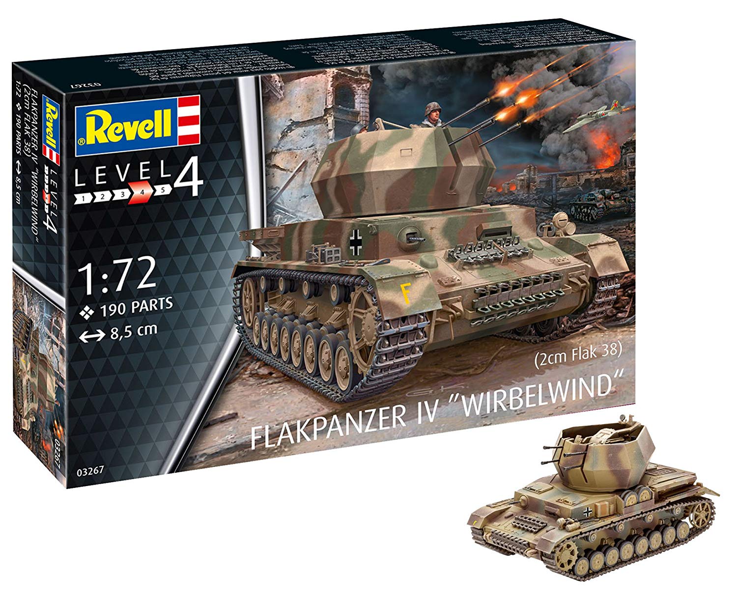 Revell Flak Panzer Iv Whirlwind