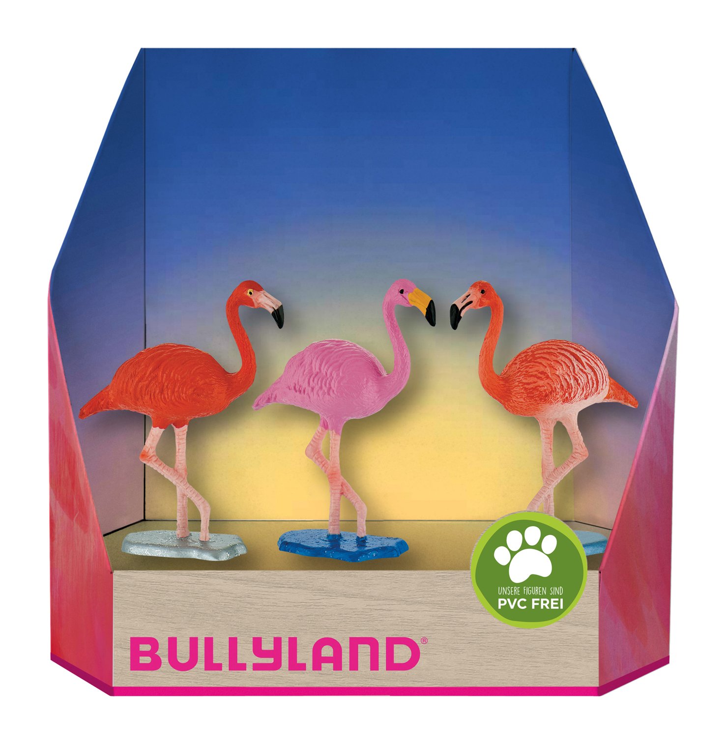 Flamingo Figurine Gift Box,
