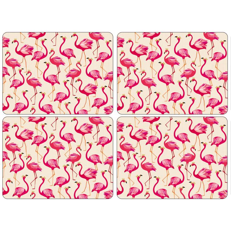 Flamingo Platzdecke 4-Pack