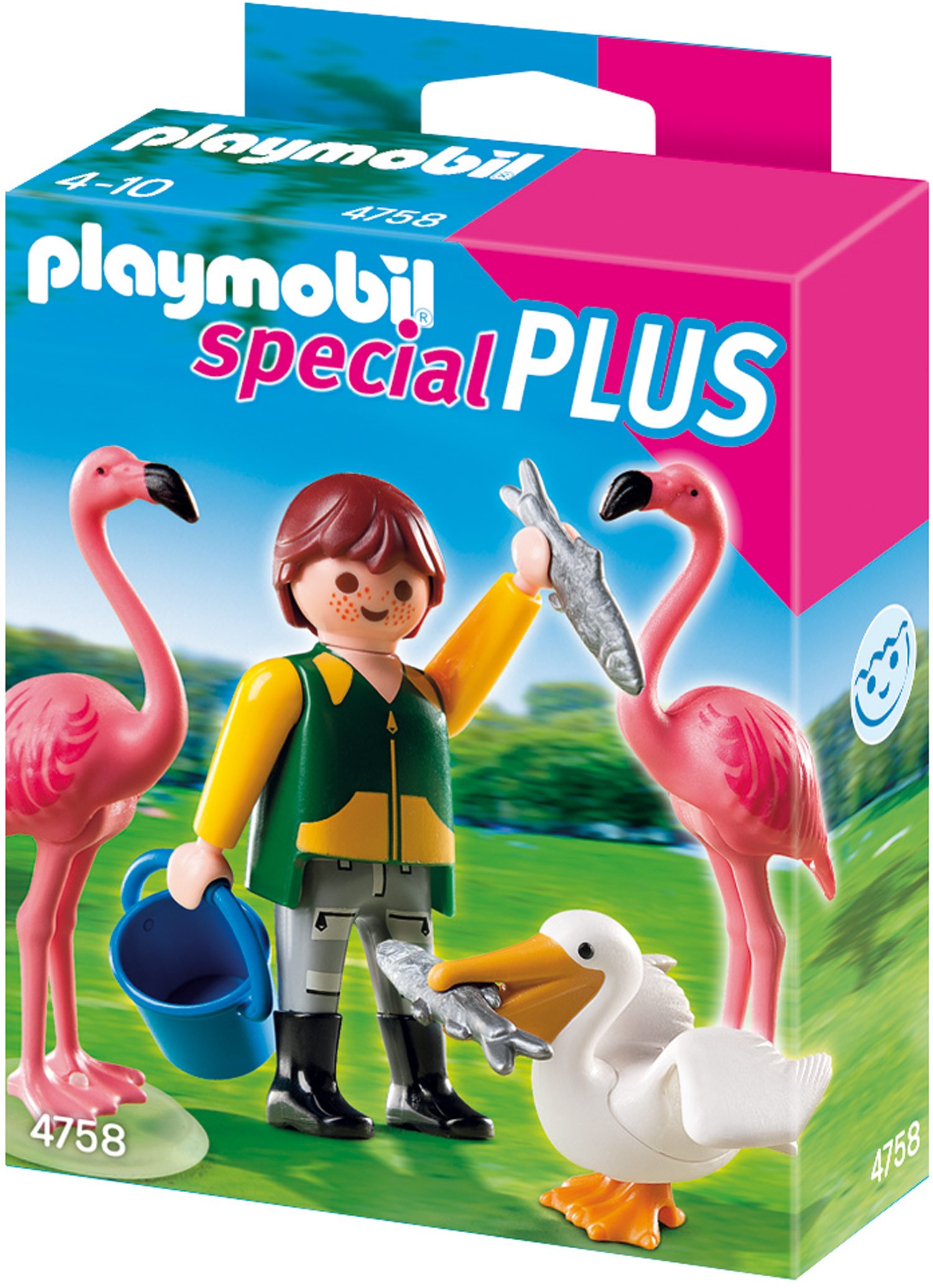 Playmobil Flamingoes And Pelican