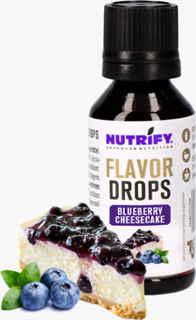 Flavor Drops – Blueberry Cheesecake